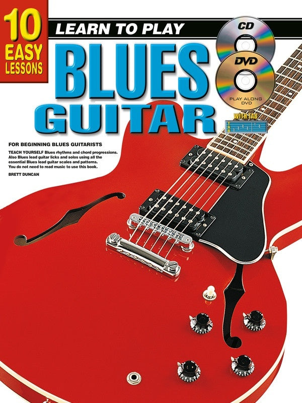 PROGRESSIVE 10EASY BLUES GUITAR LESSONS