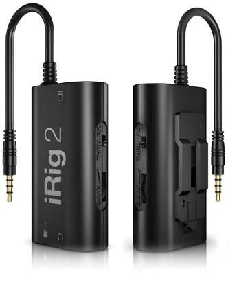 IRIG 2 GTR/BASS INTERFACE FOR IOS SMARTPHONE