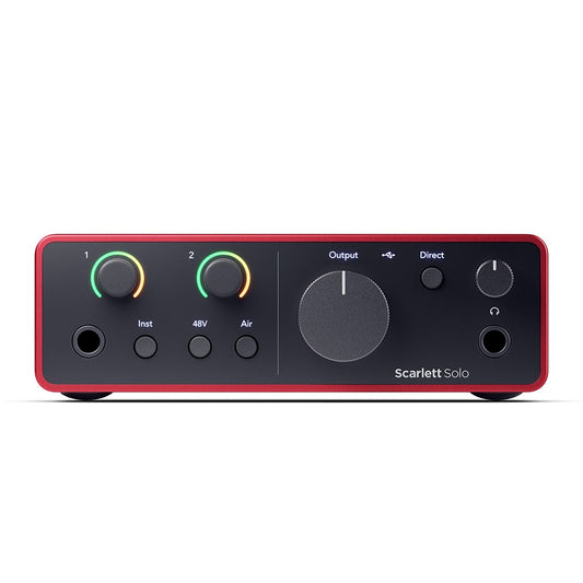 FOCUSRITE SCARLETT GEN4 SOLO USB-C INTERFACE