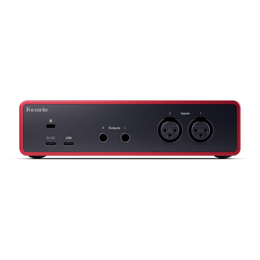 FOCUSRITE SCARLETT GEN4 2I2 USB-C INTERFACE