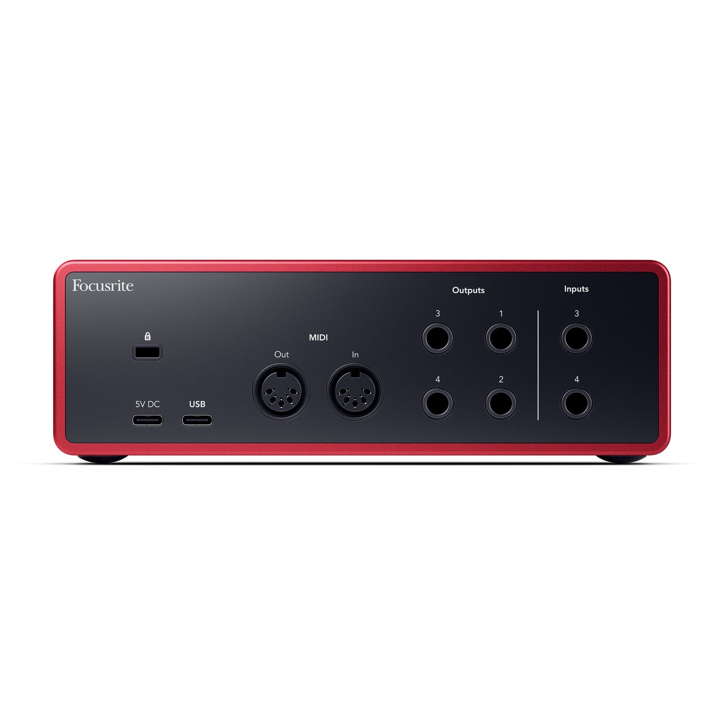 FOCUSRITE SCARLETT GEN4 4I4 USB-C INTERFACE