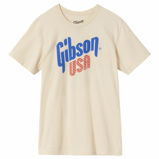GIBSON USA TEE CREAM SMALL