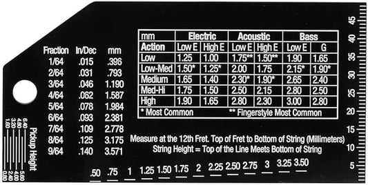MUSIC NOMAD STRING ACTION GAUGE