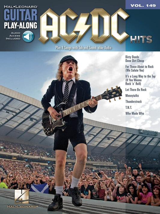 AC/DC HITS GUITAR PLAYALONG V149 BK