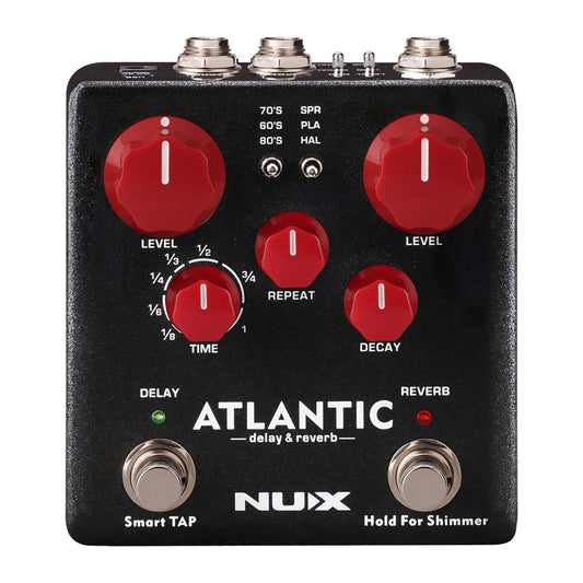 NUX ATLANTIC NDR-5 DELAY/REVERB PEDAL