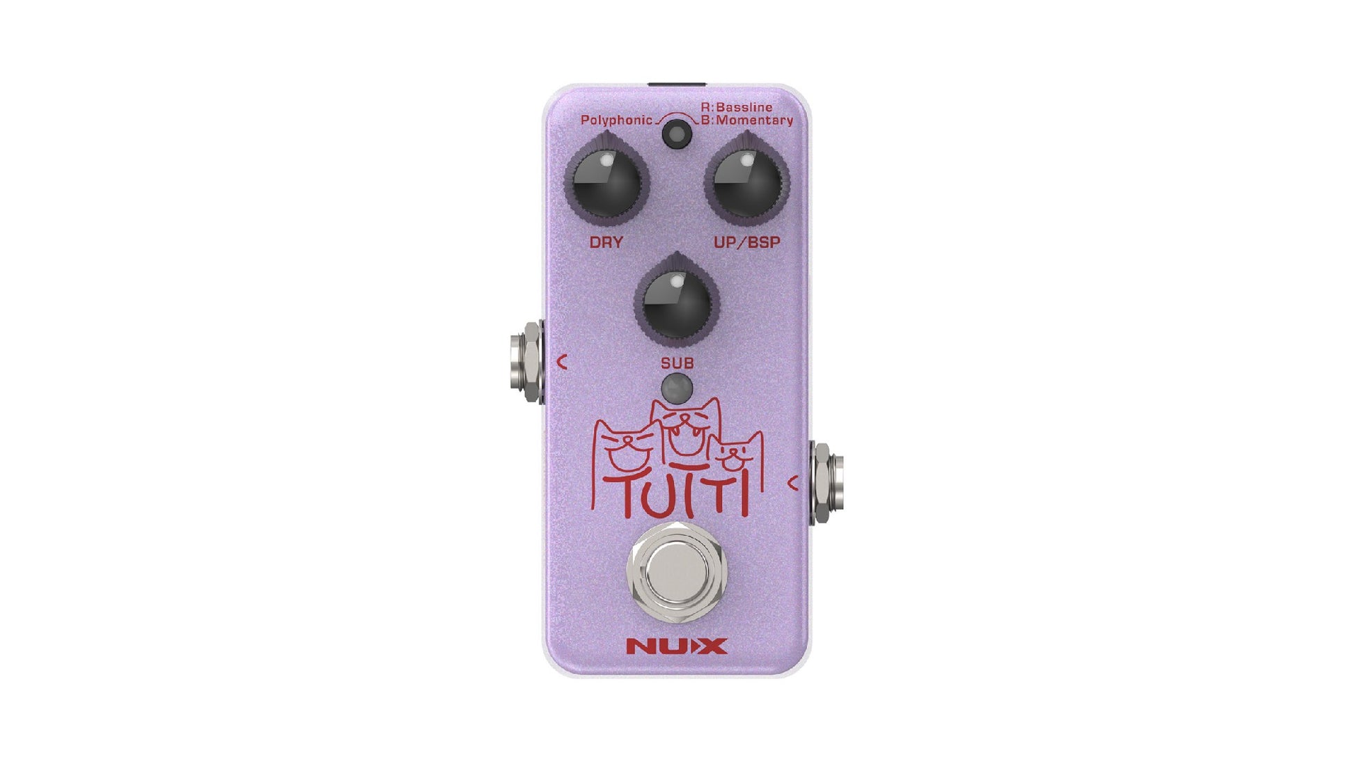 NUX TUTTI POLYPHONIC OCTAVE MINI FX PEDAL