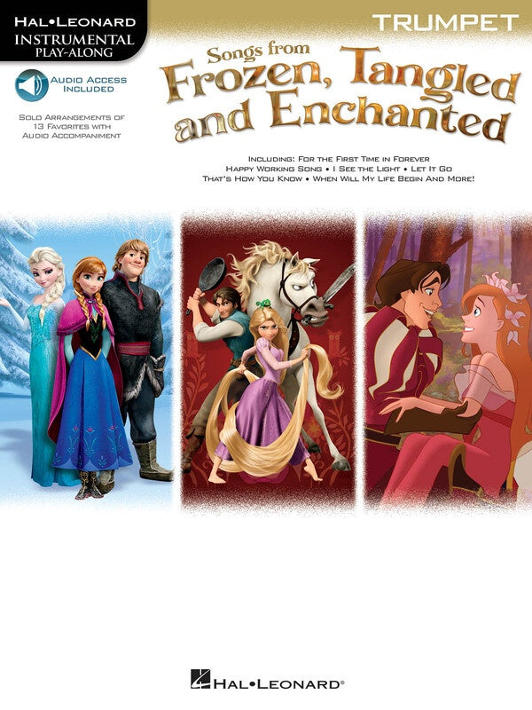 FROZEN TANGLED ENCHANTED P/ALONG TRUMP