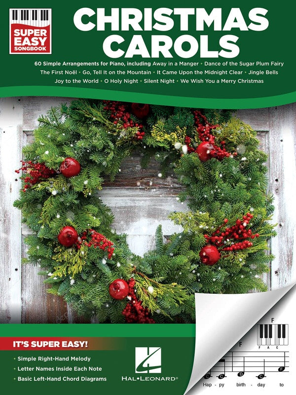 SUPER EASY CHRISTMAS CAROLS SONGBOOK