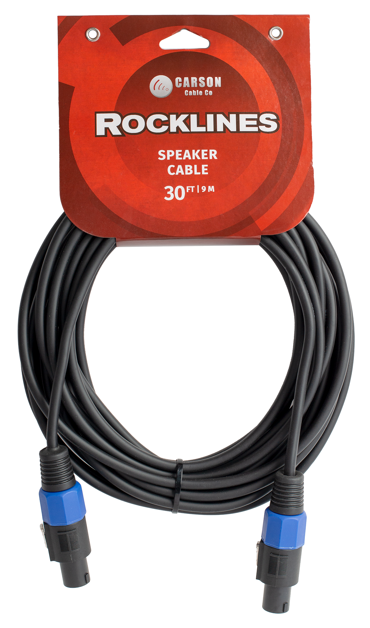 CARSON ROCKLINES 30' SPEAKON CABLE