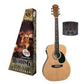 REDDING RED34E 3/4 AC/EL STEEL STRING GUITAR