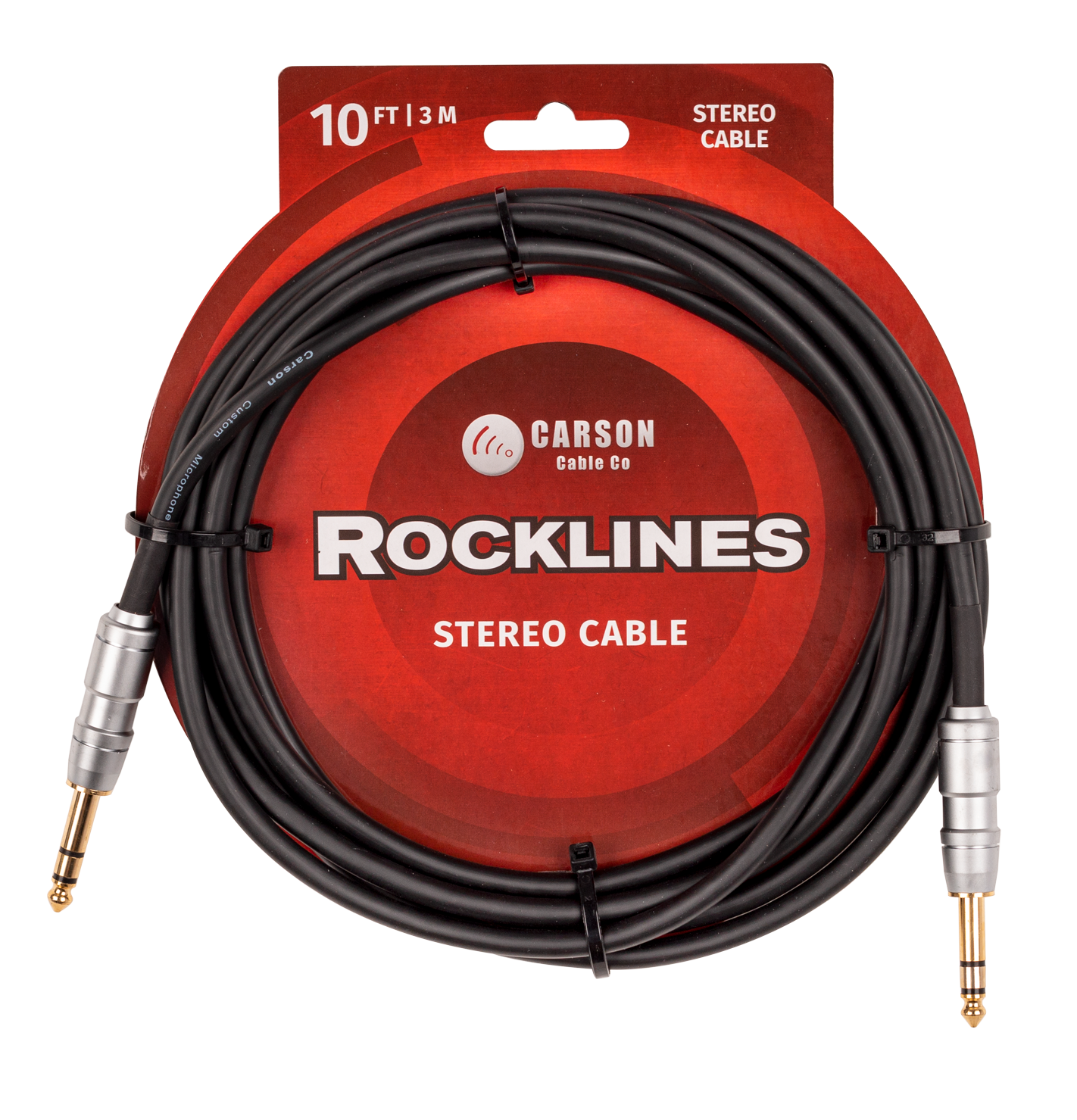 ROCKLINES 10' STEREO JACK/JACK CABLE