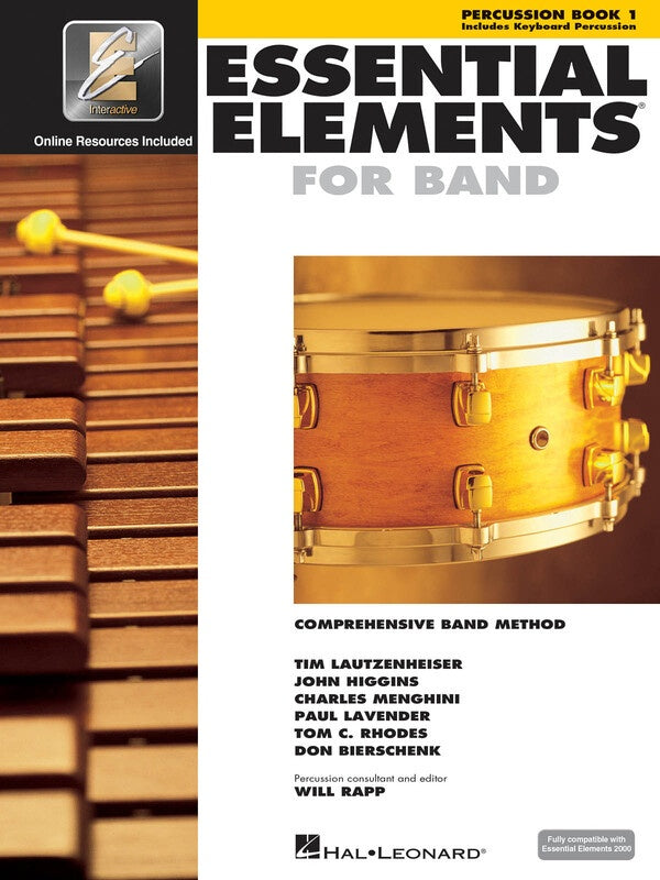 ESSENTIAL ELEMENTS BAND BK1 PERC