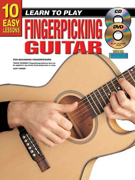 PROGRESSIVE 10 EASY FINGERPICKING BK/CD