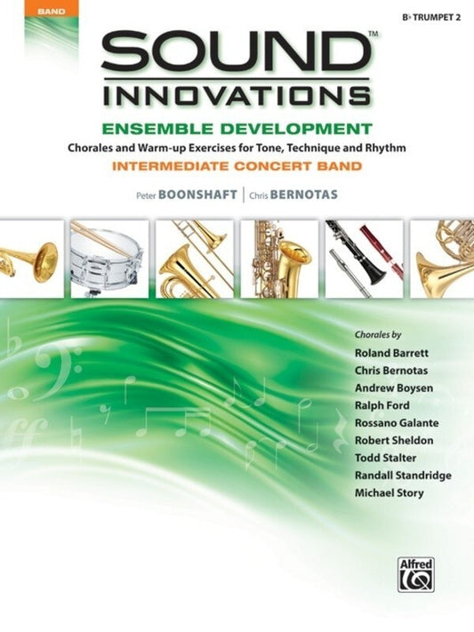 SOUND INNOVATIONS FOR CONCERT BAND BK2 TRUMPET AUST ED