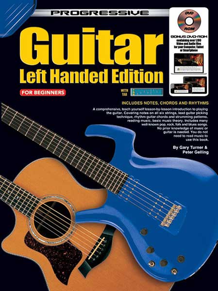 PROGRESSIVE GUITAR LEFT HAND BK/CB