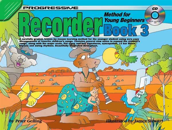 PROGRESSIVE BEGINNER RECORDER BOOK 3