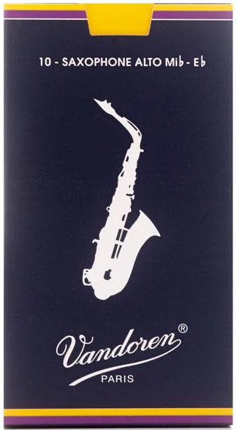 VANDOREN ALTO SAX 10 BOX - 2 1/2