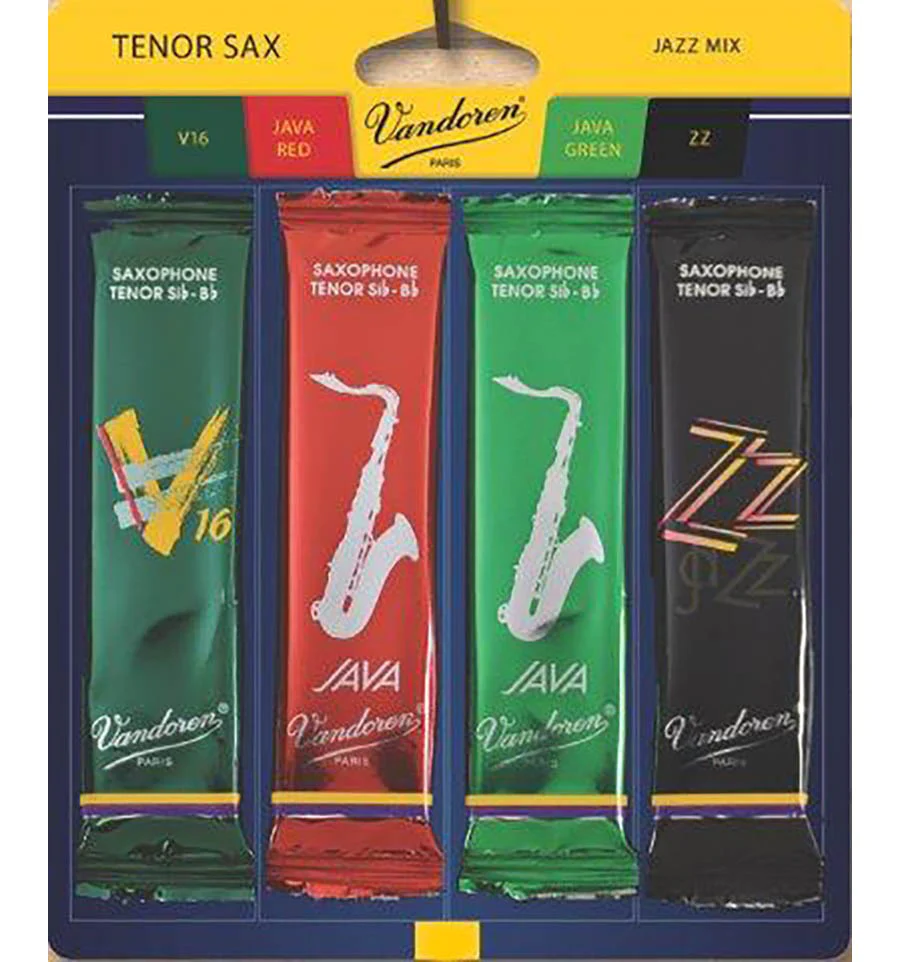 VANDOREN TENOR JAZZ MIXED REED CARD - 2