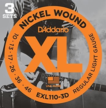 D'ADDARIO EXL110-3D PK-3 ELEC 10-46