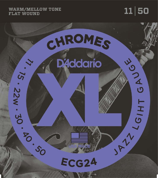 D'ADDARIO ECG24 ELEC CHROMES 11-50