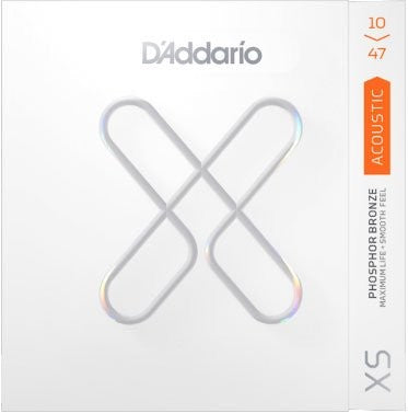 D'ADDARIO XS ACOUSTIC 10-47 STRING SET