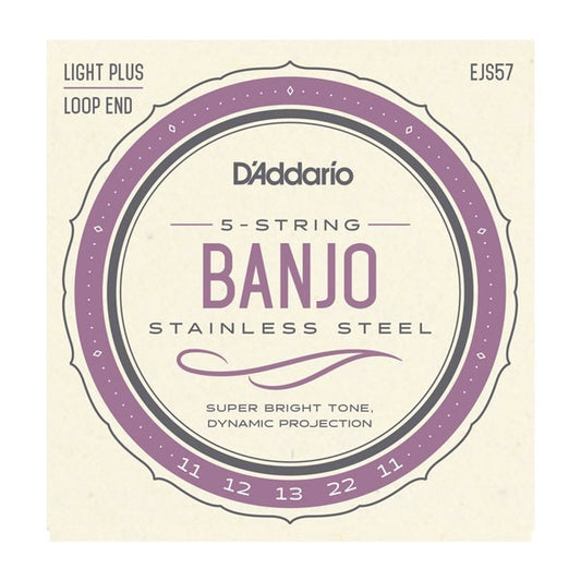 D'ADDARIO EJS57 5 STRING BANJO SET-11-22