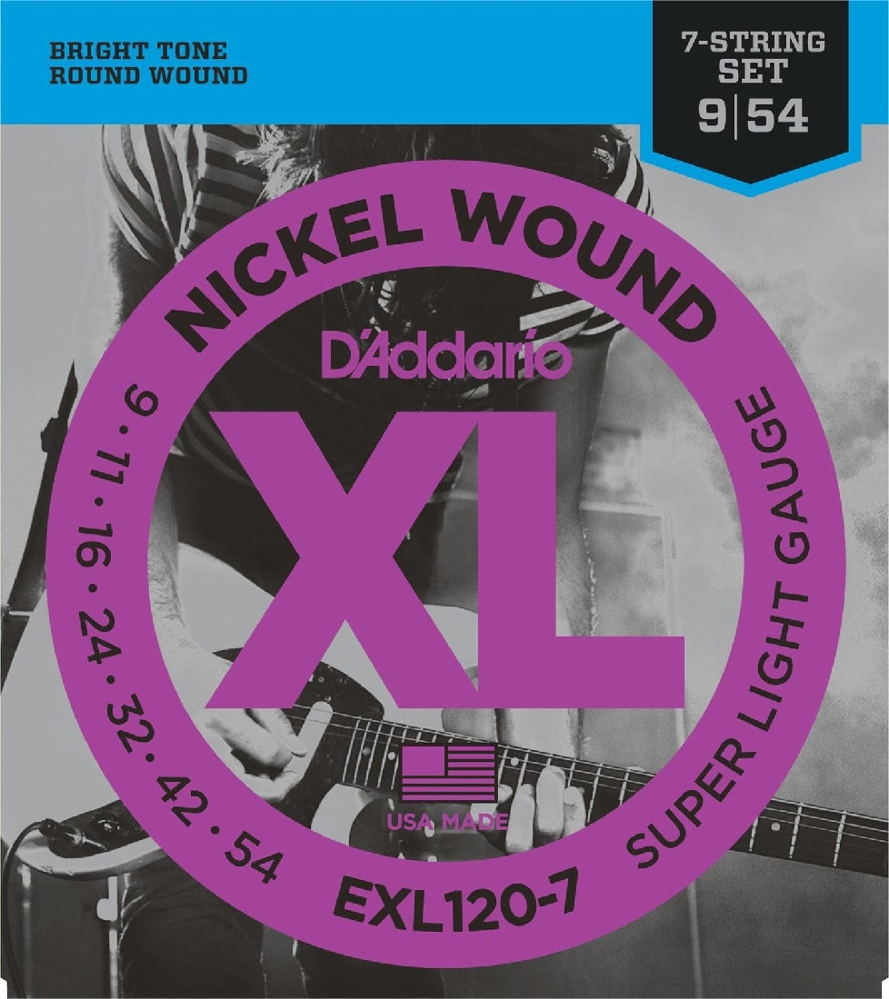 D'ADDARIO EXL 120-7 7 STRING 9-54