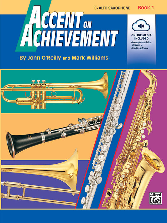 ACCENT ON ACHIEVEMENT ALTO SAX BK 1