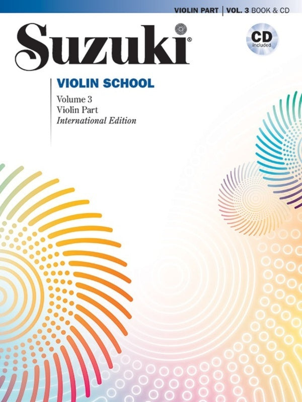 SUZUKI VIOLIN SCHOOL BK/CD - VOL 3