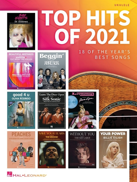 TOP HITS OF 2021 FOR UKULELE