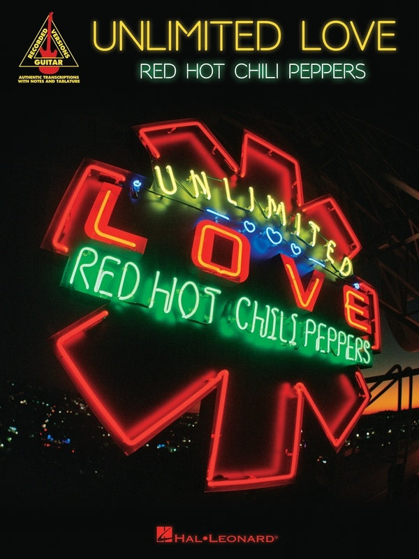 RED HOT CHILLI PEPPERS - UNLIMITED LOVE W/ TAB