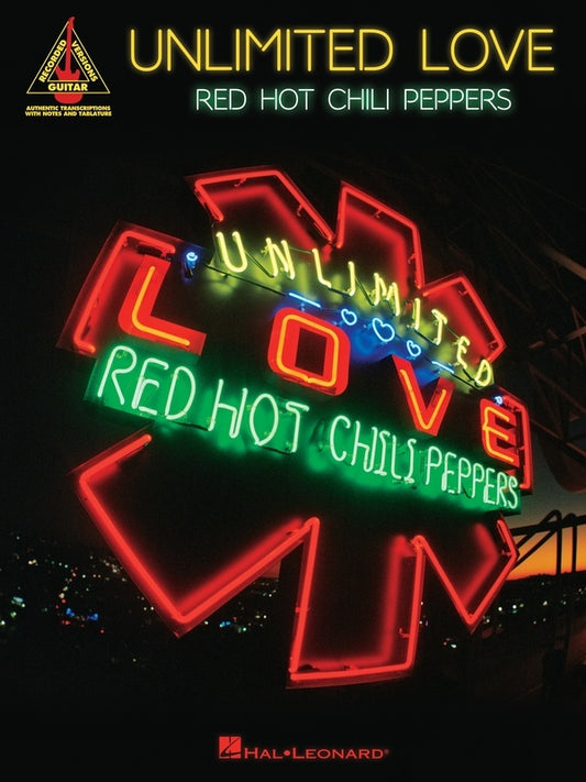 RED HOT CHILLI PEPPERS - UNLIMITED LOVE W/ TAB