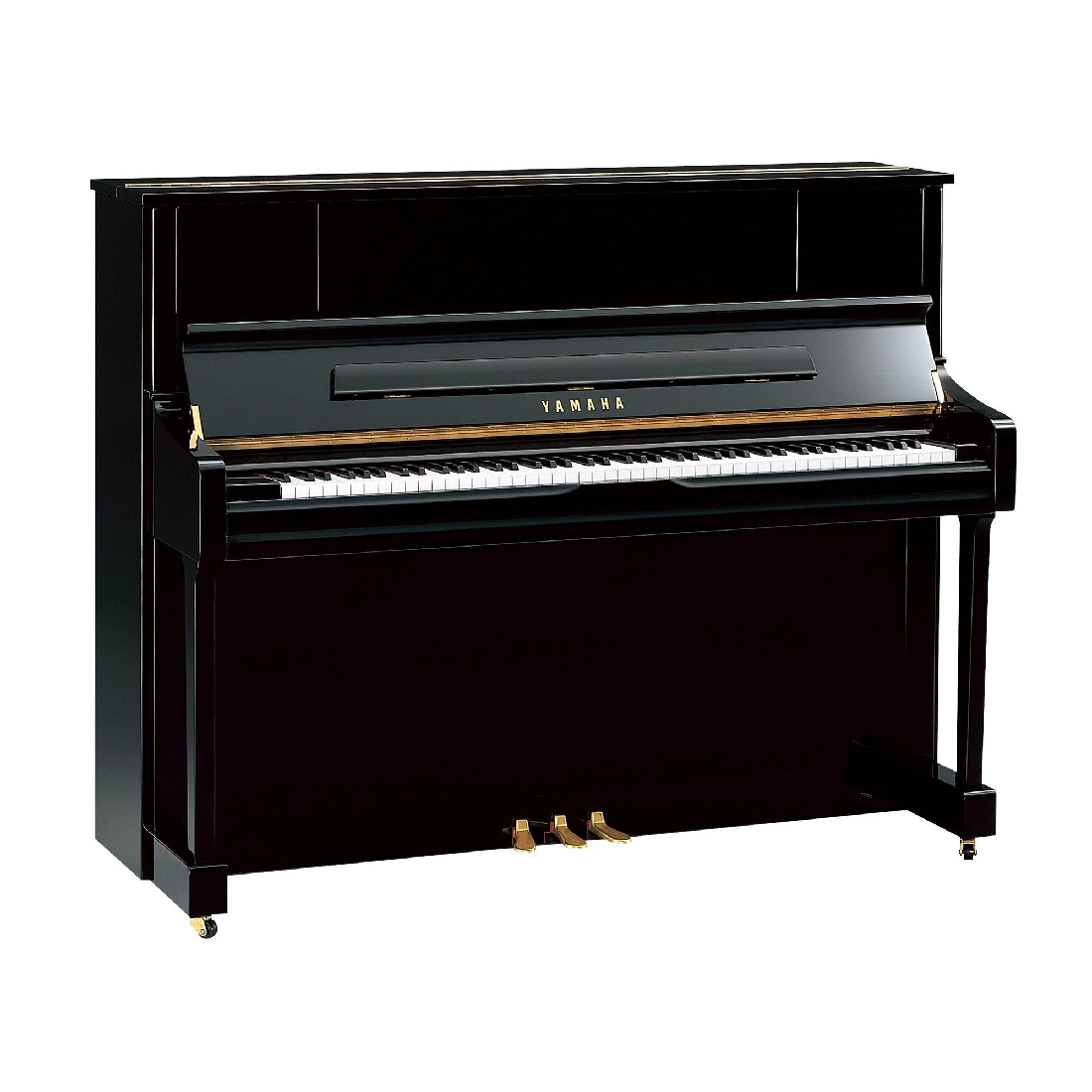 YAMAHA U1J UPRIGHT PIANO - POLISHED EBONY