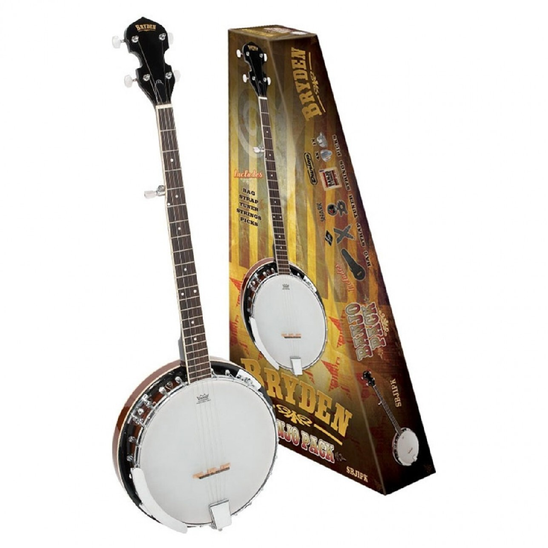 BRYDEN 5-STRING BANJO PACK