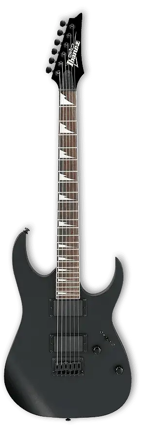IBANEZ RG121DX ELECTRIC GUITAR - BLACK FLAT