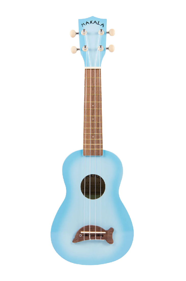 MAKALA DOLPHIN UKULELE - LIGHT BLUE BURST