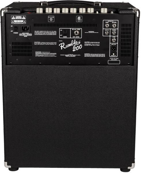 FENDER RUMBLE V3 200W BASS COMBO