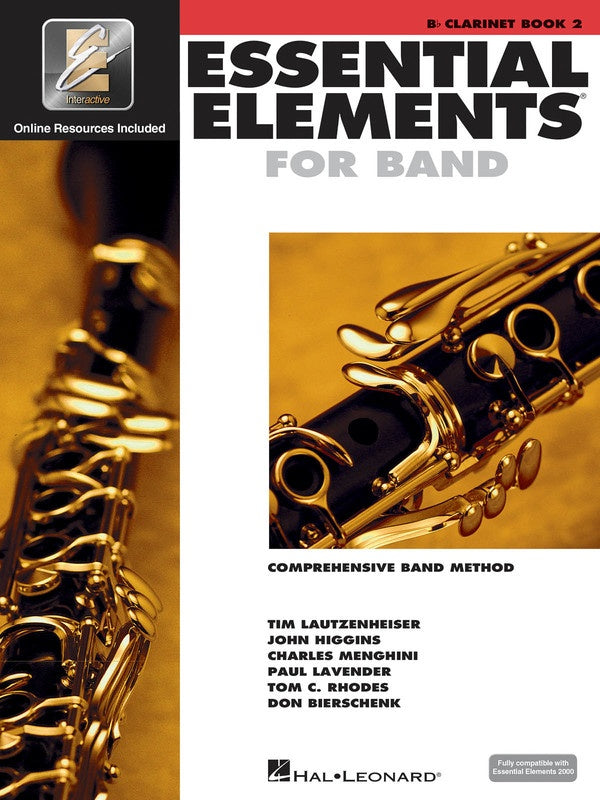 ESSENTIAL ELEMENTS FOR BAND CLARINET - BK 2