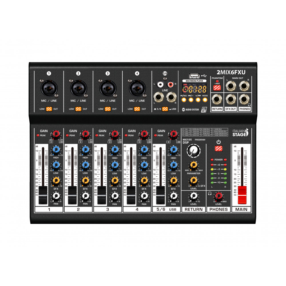 ITALIAN STAGE 2MIX6FXU MIXER