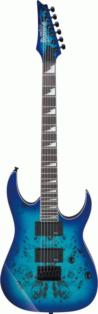 IBANEZ RGR221PA ELECTRIC GUITAR - AQUA BURST