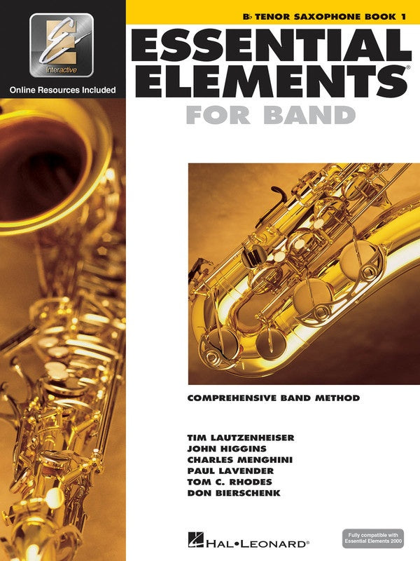 ESSENTIAL ELEMENTS FOR BAND - TENOR SAX BK1