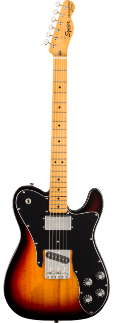 FENDER SQUIER CLASSIC VIBE 70'S CUSTOM TELECASTER - 3 TONE SUNBURST