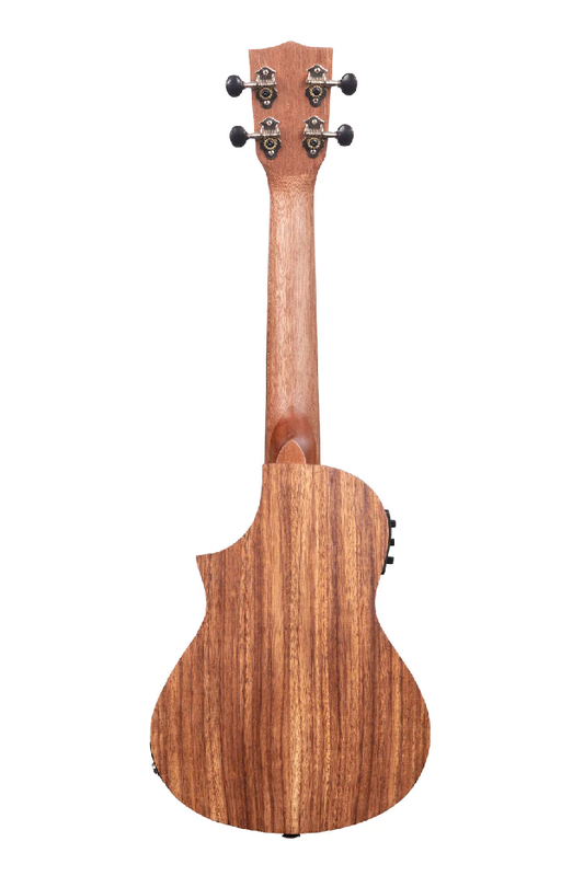 KALA KA-TK-C-CE TEAK TRI-TOP ACOUSTIC/ELECTRIC UKULELE - CONCERT