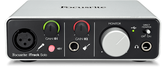 FOCUSRITE ITRACK SOLO LIGHTNIGHT INTERFACE