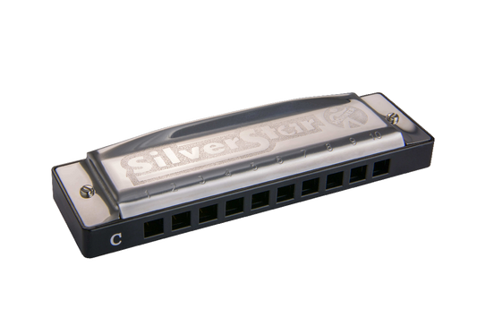 HOHNER SILVER STAR HARMONICA - D