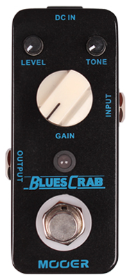 MOOER BLUES CRAB - OVERDRIVE PEDAL