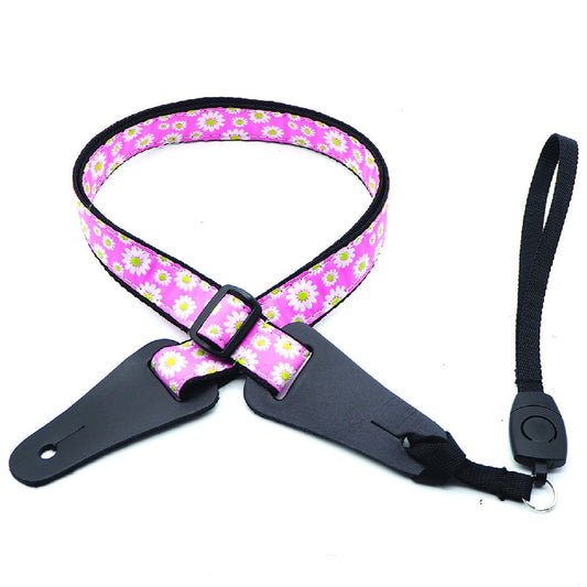 DSL 25UKPOLY-COSMOS-PINK UKE STRAP