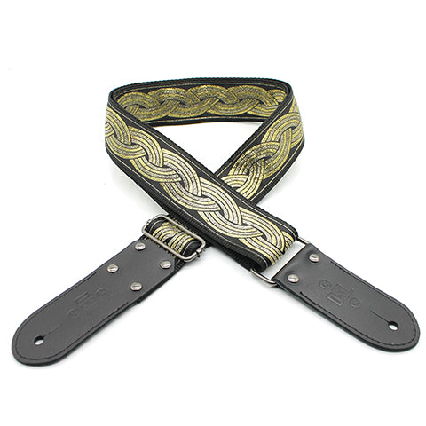 DSL JAC20 - PLAT-GOLD GUITAR STRAP