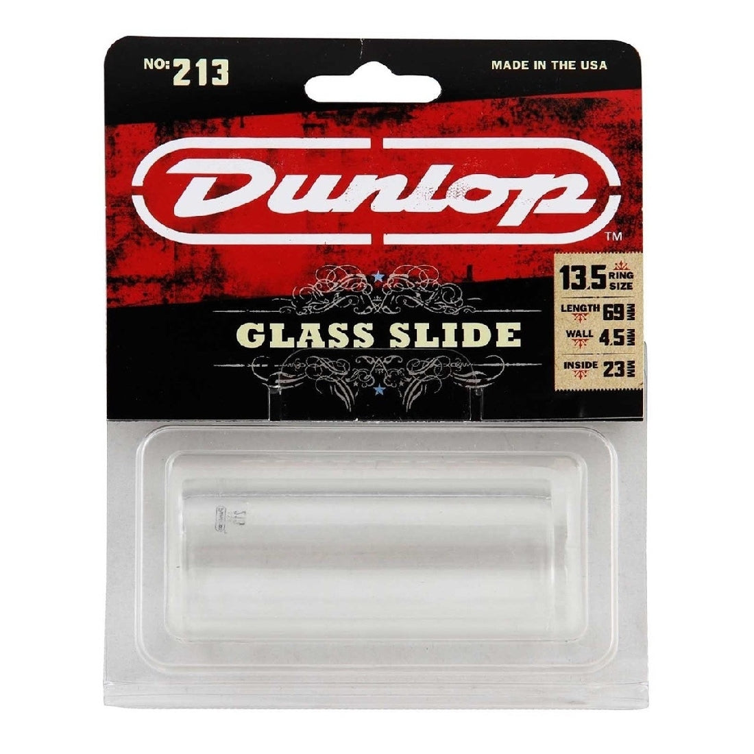 DUNLOP GLASS SLIDE 13.5