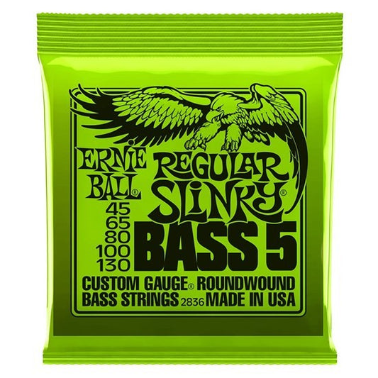 ERNIE BALL REG SLINKY 5 STRING BASS (45-130)